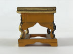 Antique Japanese Buddhist Altar Fitting Offering Table Wood Maejyoku BA32