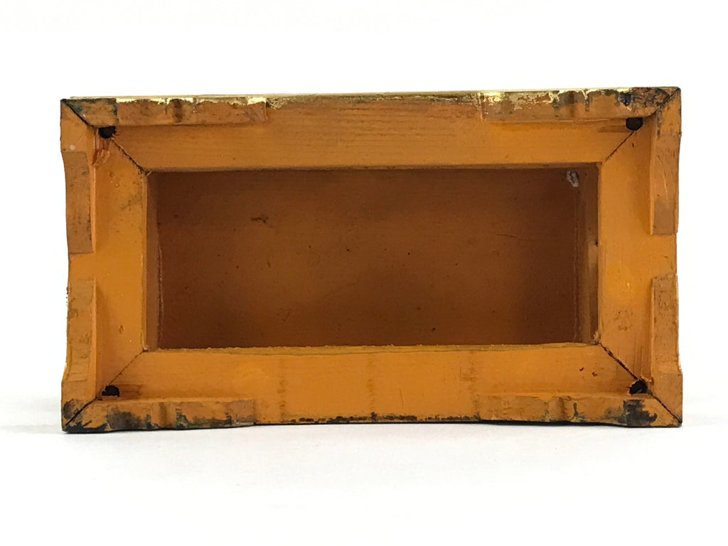 Antique Japanese Buddhist Altar Fitting Offering Table Wood Maejyoku BA32