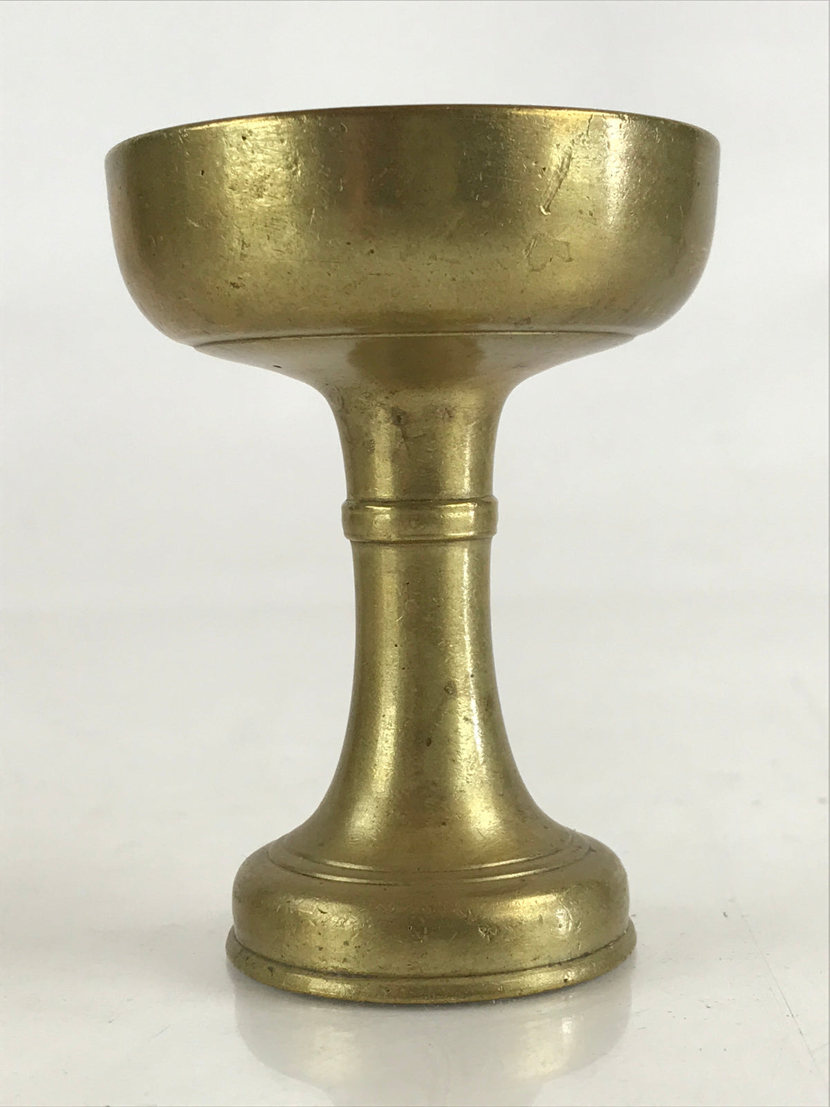 Antique Japanese Buddhist Altar Fitting Rice Offering Cup Buppanki Butsugu Gold