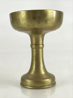 Antique Japanese Buddhist Altar Fitting Rice Offering Cup Buppanki Butsugu Gold