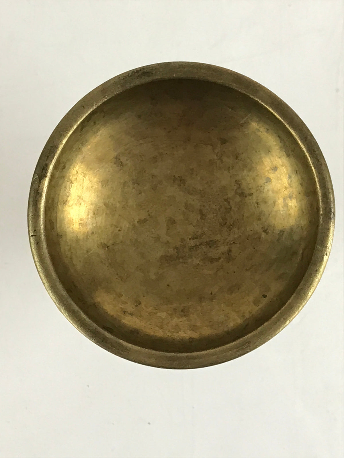 Antique Japanese Buddhist Altar Fitting Rice Offering Cup Buppanki Butsugu Gold