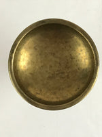 Antique Japanese Buddhist Altar Fitting Rice Offering Cup Buppanki Butsugu Gold