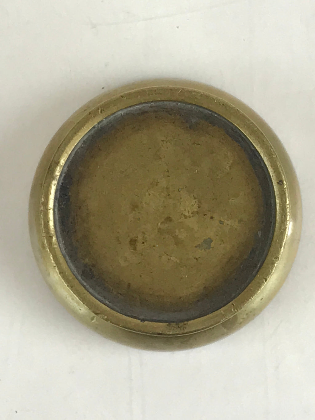 Antique Japanese Buddhist Altar Fitting Rice Offering Cup Buppanki Butsugu Gold