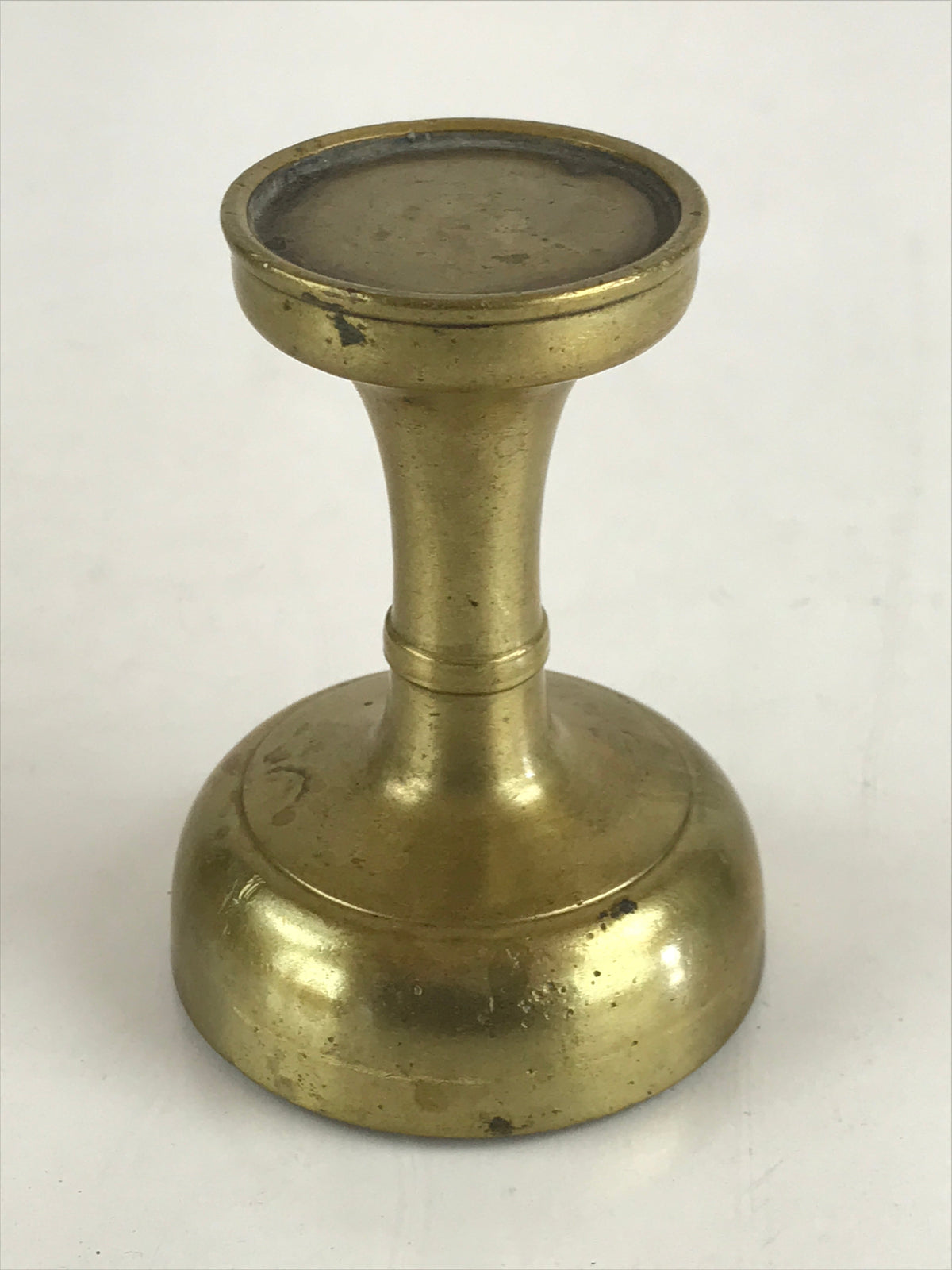 Antique Japanese Buddhist Altar Fitting Rice Offering Cup Buppanki Butsugu Gold