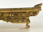 Antique Japanese Buddhist Altar Fitting Wood Lacquer Offering Table Maejyoku BU9