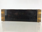 Antique Japanese Buddhist Altar Fitting Wood Lacquer Offering Table Maejyoku BU9