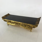 Antique Japanese Buddhist Altar Fitting Wood Lacquer Offering Table Maejyoku BU9