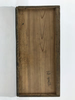 Antique Japanese Buddhist Altar Fitting Wooden Kuge Offering Stand 2pc Box BA816