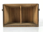 Antique Japanese Buddhist Altar Fitting Wooden Kuge Offering Stand 2pc Box BA817