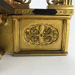 Antique Japanese Buddhist Altar Inside Gold Gilt Temple Lacquered Gold BA1