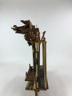 Antique Japanese Buddhist Altar Inside Gold Gilt Temple Lacquered Gold BA1