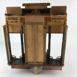 Antique Japanese Buddhist Altar Inside Gold Gilt Temple Lacquered Gold BA1