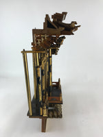 Antique Japanese Buddhist Altar Inside Gold Gilt Temple Lacquered Gold BA1