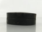 Antique Japanese Buddhist Altar Lacquer Wood Incense Container Kogo Black BA640