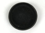 Antique Japanese Buddhist Altar Lacquer Wood Incense Container Kogo Black BA640