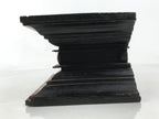 Antique Japanese Buddhist Altar Lacquer Wood Shumidan Butsudan Part Red BA673