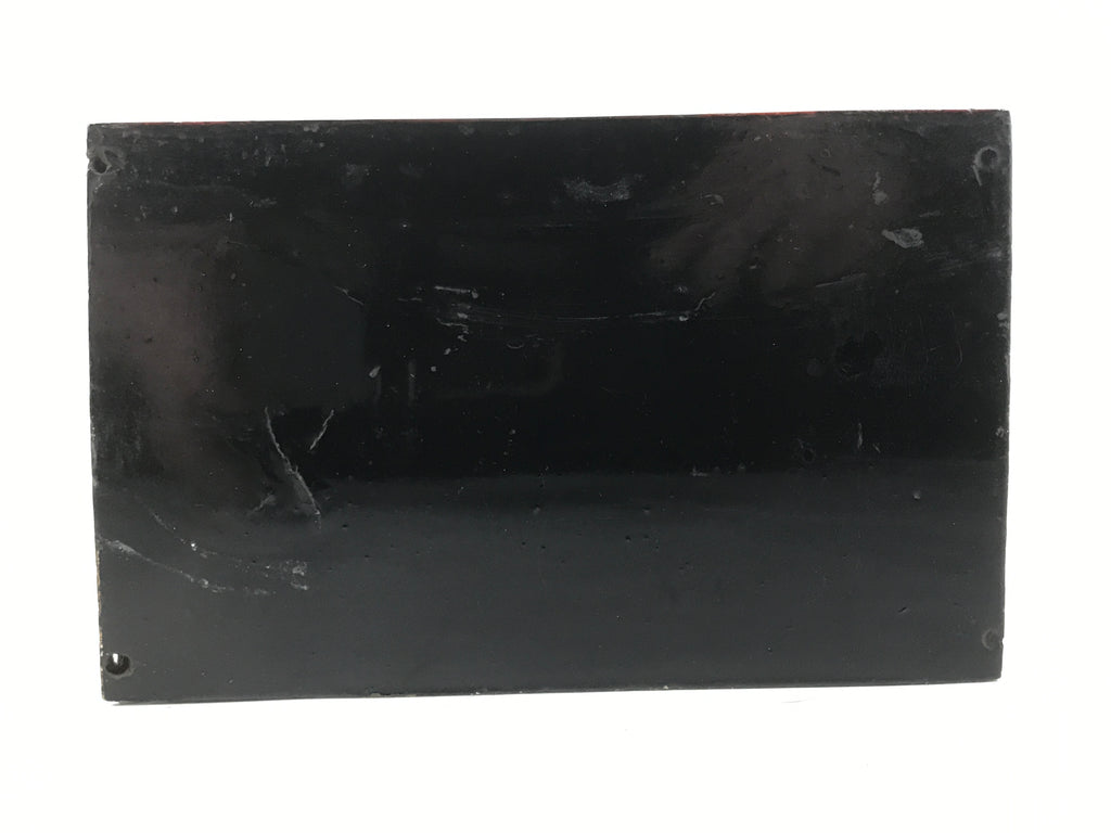 Antique Japanese Buddhist Altar Lacquer Wood Shumidan Butsudan Part Red BA673