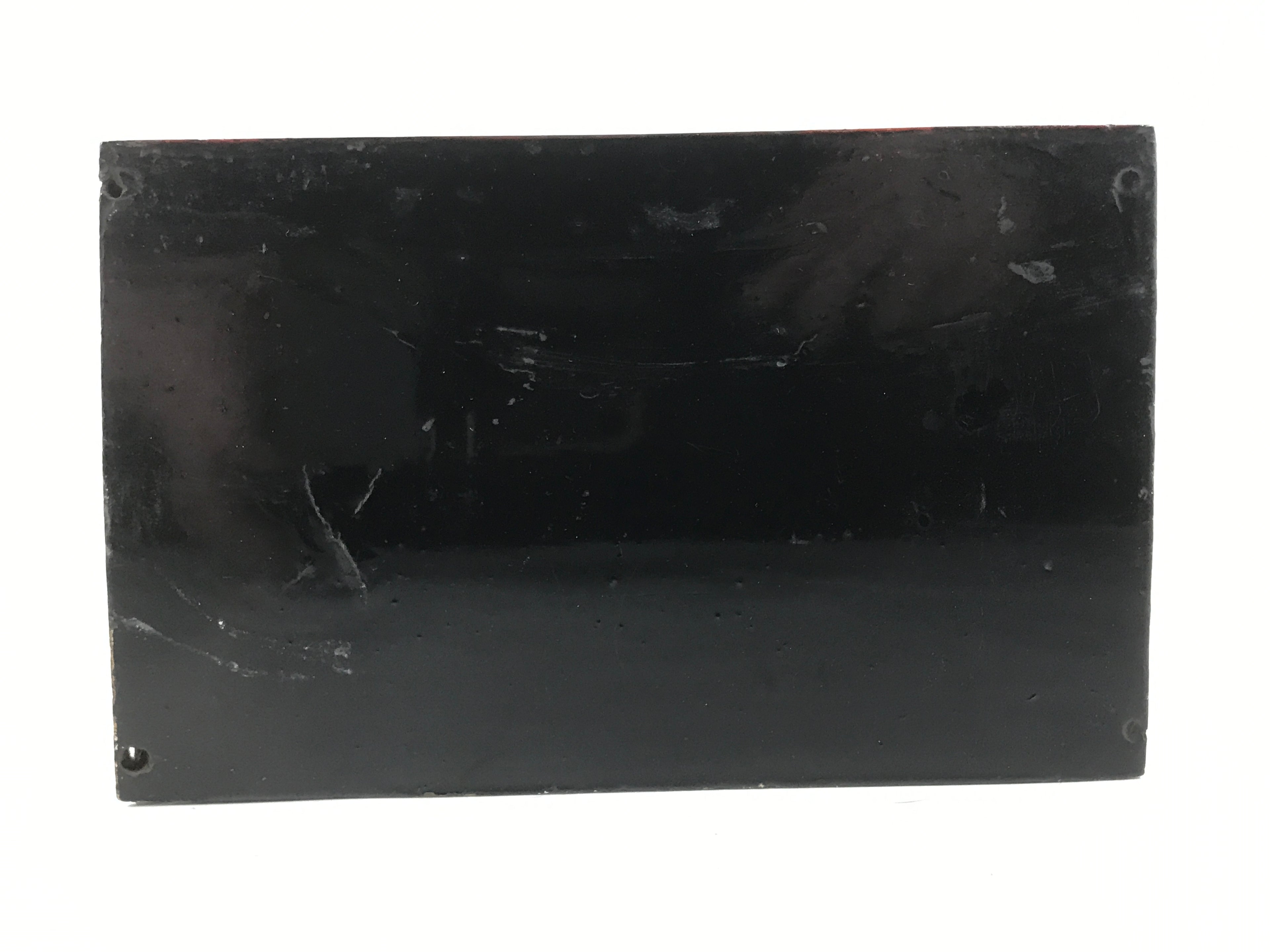 Antique Japanese Buddhist Altar Lacquer Wood Shumidan Butsudan Part Red BA673