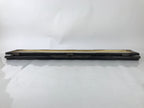 Antique Japanese Buddhist Altar Part Outer Door Panel Lacquer Gold Brown BA490