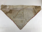 Antique Japanese Buddhist Altar Tablecloth Uchishiki Triangle Maejyoku BU925
