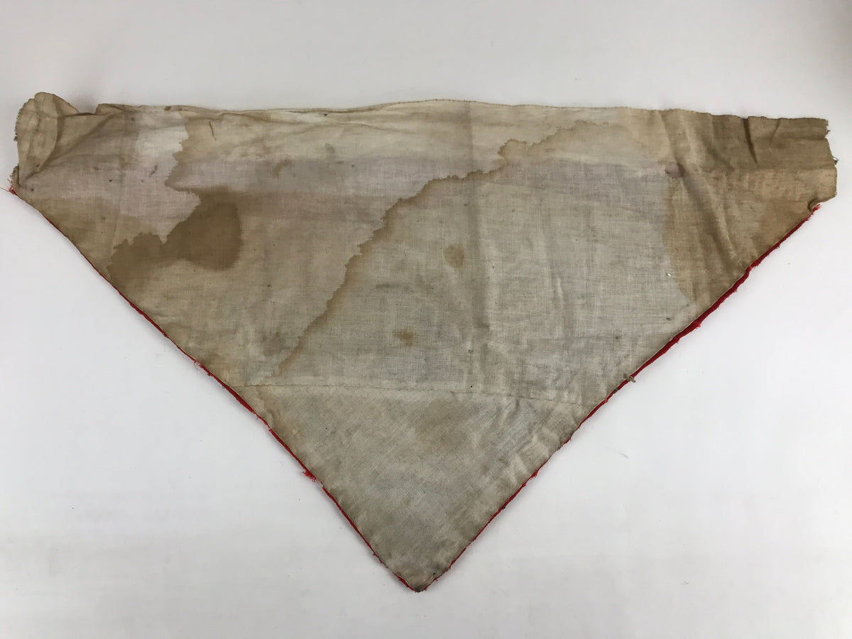 Antique Japanese Buddhist Altar Tablecloth Uchishiki Triangle Maejyoku BU925