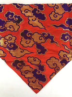 Antique Japanese Buddhist Altar Tablecloth Uchishiki Triangle Uwajoku Maejyoku B