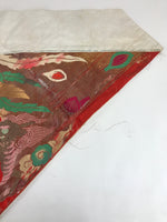 Antique Japanese Buddhist Altar Tablecloth Uchishiki Triangle Uwajoku Maejyoku B