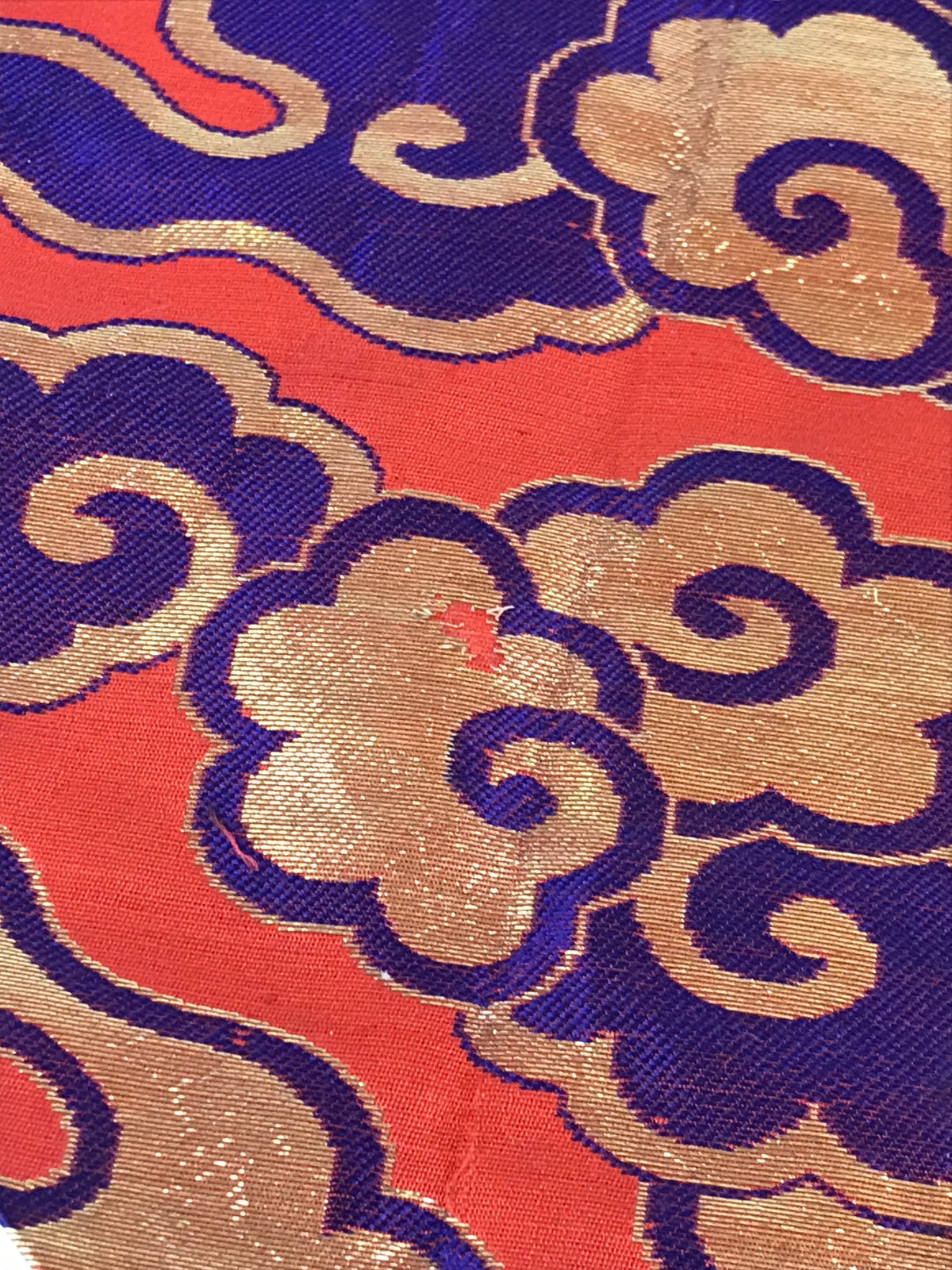 Antique Japanese Buddhist Altar Tablecloth Uchishiki Triangle Uwajoku Maejyoku B