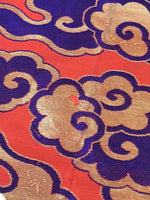 Antique Japanese Buddhist Altar Tablecloth Uchishiki Triangle Uwajoku Maejyoku B