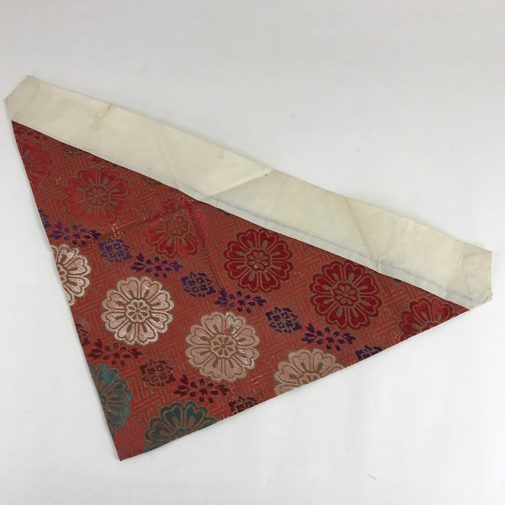 Antique Japanese Buddhist Altar Tablecloth Uchishiki Triangle Uwajoku Maejyoku B