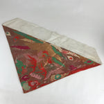 Antique Japanese Buddhist Altar Tablecloth Uchishiki Triangle Uwajoku Maejyoku B