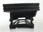 Antique Japanese Buddhist Altar Wood Lacquer Offering Table Maejoku Gold BA495