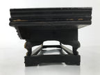 Antique Japanese Buddhist Altar Wood Lacquer Offering Table Maejoku Gold BA495