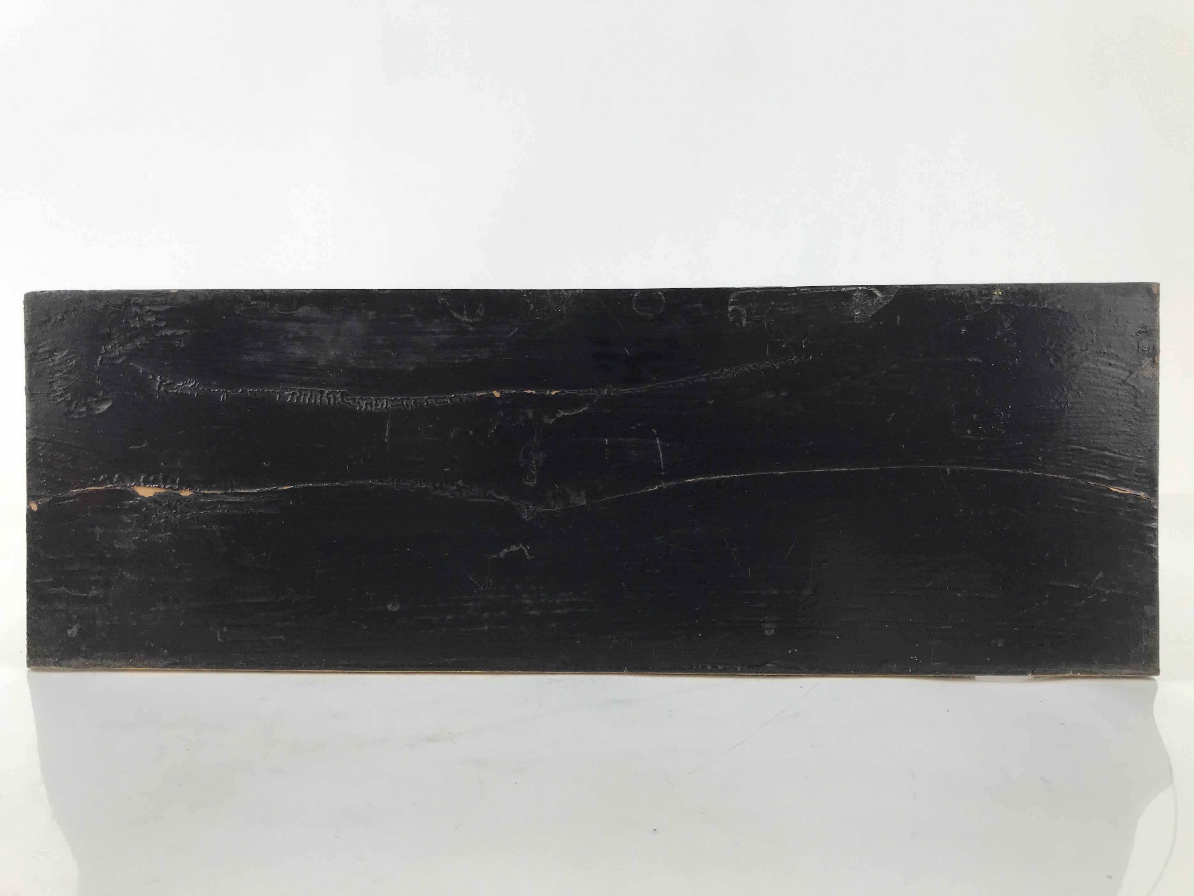 Antique Japanese Buddhist Altar Wood Lacquer Offering Table Maejoku Gold BA495
