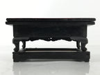 Antique Japanese Buddhist Altar Wood Lacquer Offering Table Maejoku Gold BA496