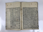 Antique Japanese Buddhist Book C1750 Nenbutsu Daigo Hiyozo Paper Blue BA605