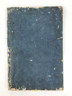 Antique Japanese Buddhist Book C1750 Nenbutsu Daigo Hiyozo Paper Blue BA605