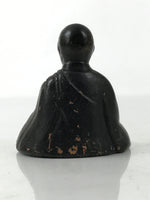 Antique Japanese Buddhist Ceramic Statue Kukai Kobo Daishi Altar Fiting BA549