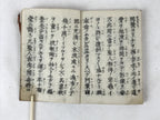 Antique Japanese Buddhist Sutra Book C1890 Meiji Shinran Godensho Red BA270