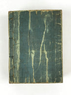 Antique Japanese Buddhist Sutra Book C1915 Shinshu Gowazan Paper Green BA177