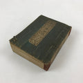 Antique Japanese Buddhist Sutra Book C1915 Shinshu Gowazan Paper Green BA177