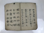 Antique Japanese Buddhist Sutra Prayer Book C1890 Meiji Paper Handwritten BA610