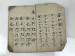 Antique Japanese Buddhist Sutra Prayer Book C1890 Meiji Paper Handwritten BA610