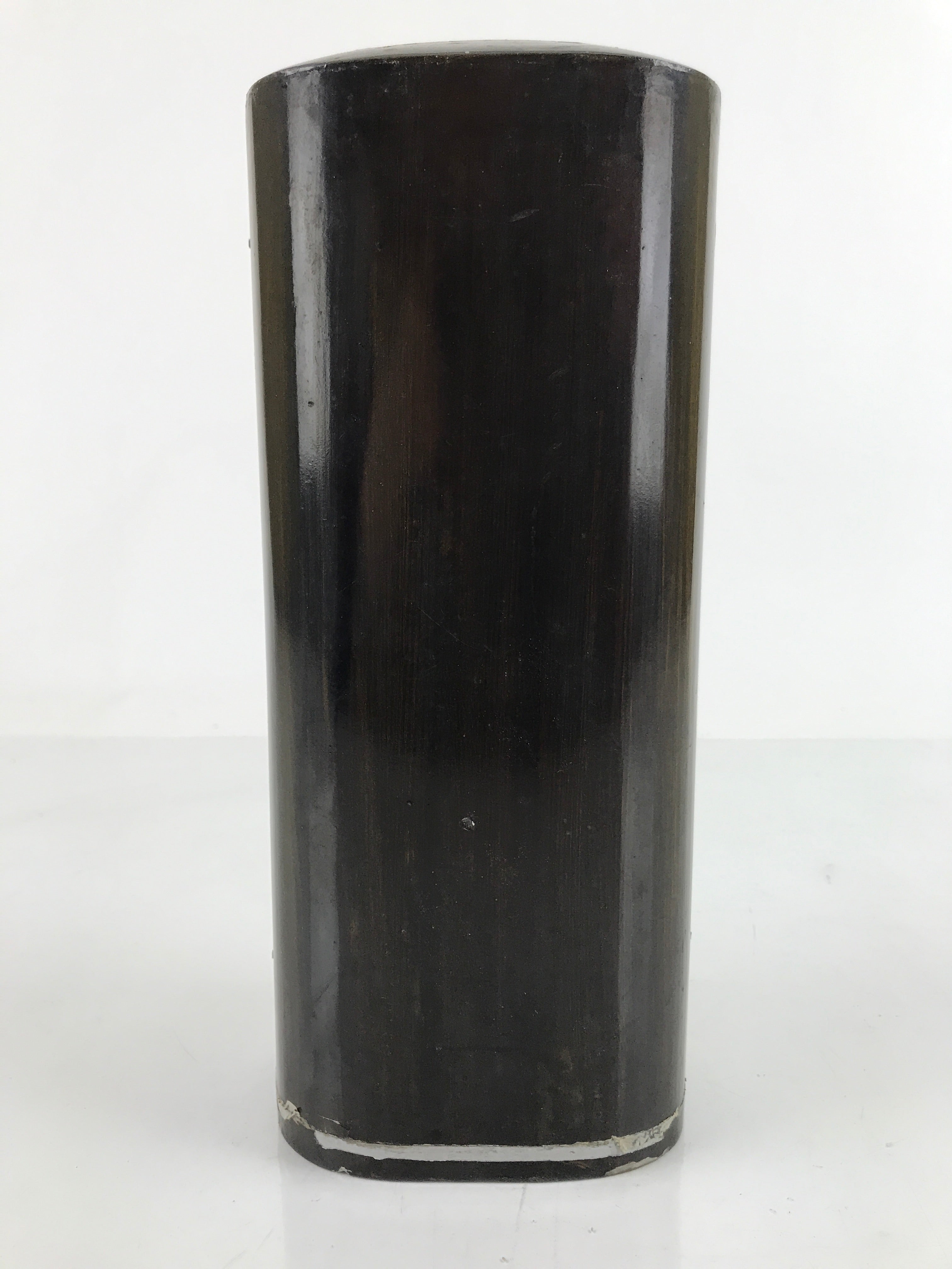 Antique Japanese Buddhist Wood Zushi Shrine Reliquary Box Black Gold BA310