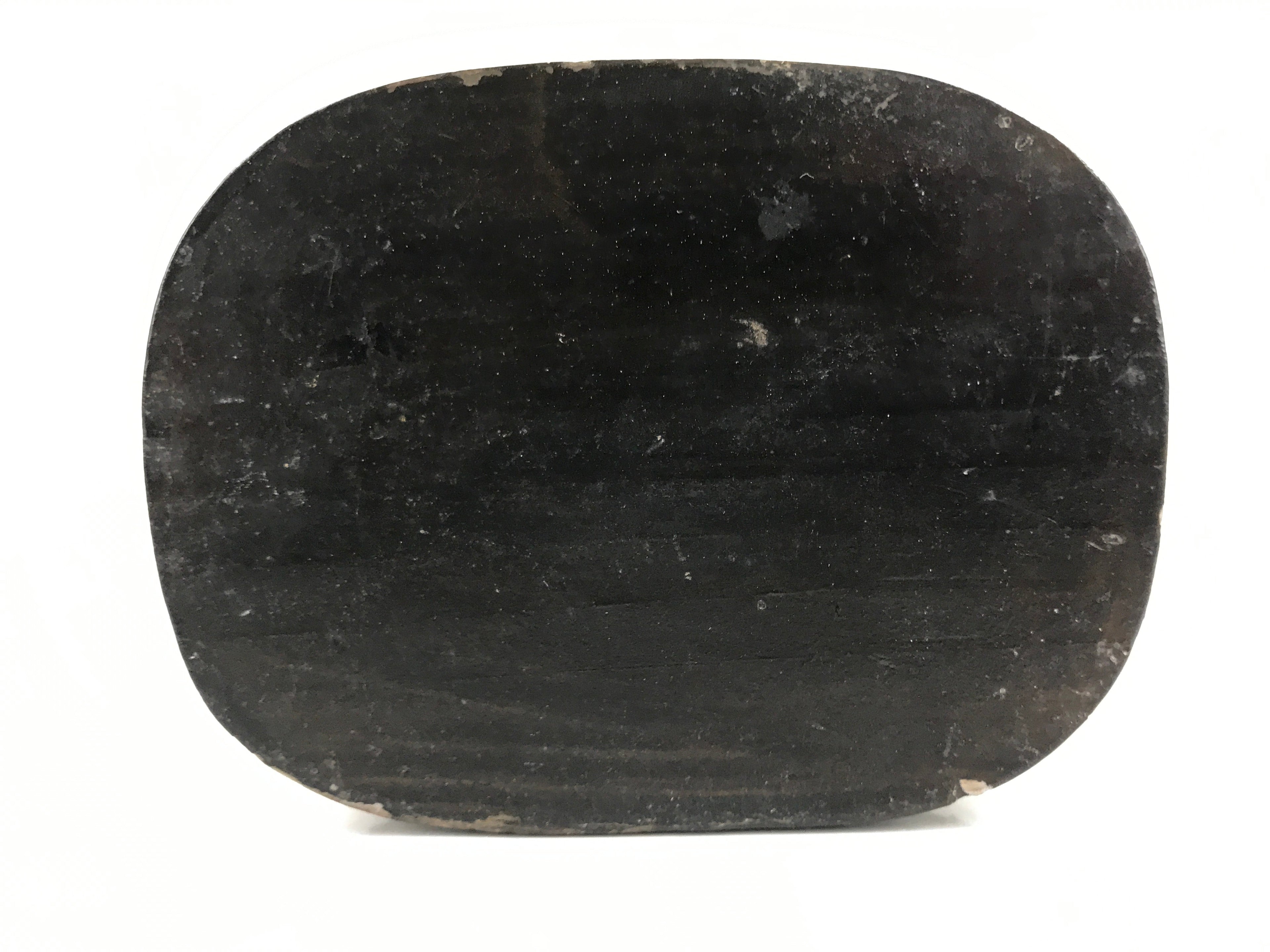 Antique Japanese Buddhist Wood Zushi Shrine Reliquary Box Black Gold BA310