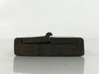 Antique Japanese Buddhist Zushi Shrine Statue Amida Nyorai Metal Gold BA704