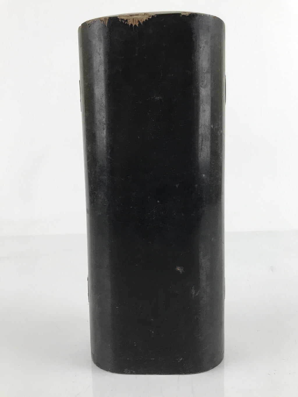 Antique Japanese Buddhist Zushi Shrine W/ Statue Lacquer Wood Black Gold BA311
