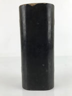 Antique Japanese Buddhist Zushi Shrine W/ Statue Lacquer Wood Black Gold BA311