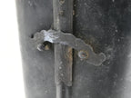 Antique Japanese Buddhist Zushi Shrine W/ Statue Lacquer Wood Black Gold BA311