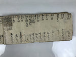Antique Japanese C1887 Meiji Land Tax Property Register Map Document Paper P430